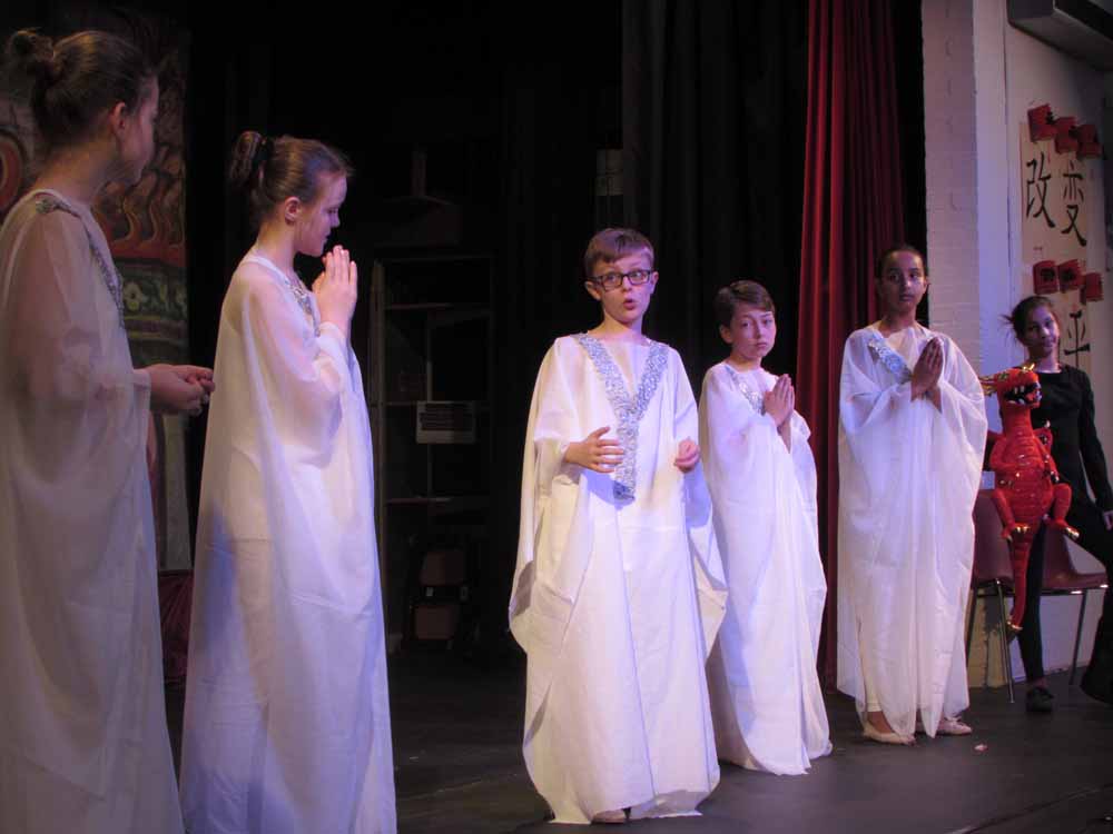 Year 6 Production of 'Mulan', March 2016